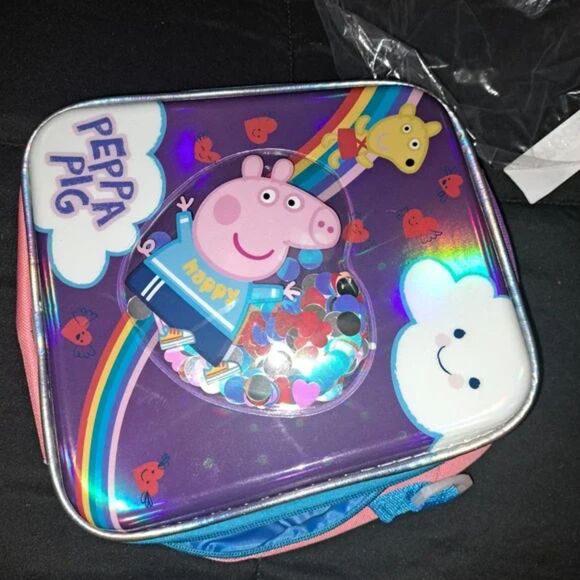 NWT- Peppa Pig Lunch Bag - Tote - Purse or accessories Holder - Picture 5 of 7
